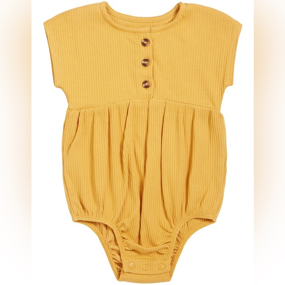 NWOT FIRSTS by petit lem St Tropez Modal Bubble Romper size 18M - Picture 9 of 9